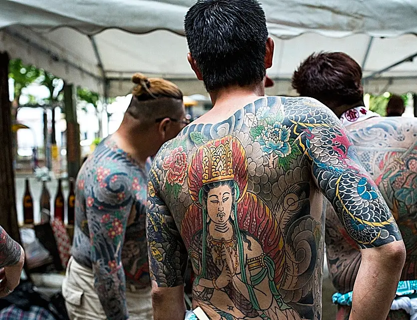 Hình xăm Nhật cổ Yakuza Nhật Bản